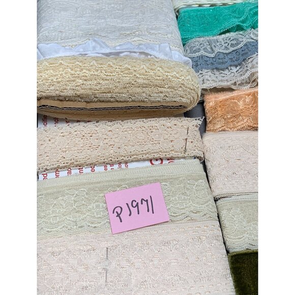 70 yards 11" Assorted Lace Trim Rolls for Sewing & Crafts Vintage - Picture 12 of 12
